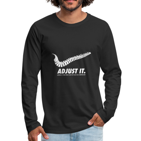 Adjust It —  Long Sleeve T-Shirt - black